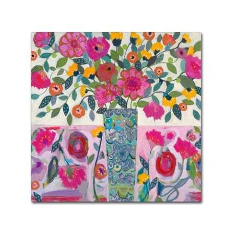 Trademark Fine Art Carrie Schmitt 'Amazing Vase' Canvas Art, 24x24 ALI5375-C2424GG
